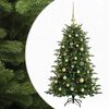 vidaXL Umetna božična jelka z bučko 120 cm 150 LED Toplo bela