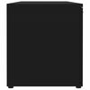 vidaXL TV omarica črna 120x34x37 cm iverna plošča