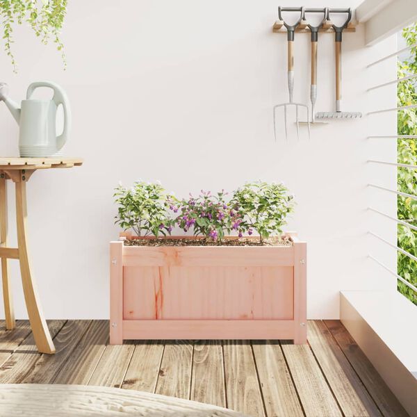 vidaXL Vrtno cvetlično korito 60x31x31 cm trden les douglas