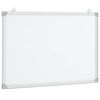 vidaXL Magnetna tabla 80x60x1,7 cm aluminij