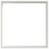 vidaXL Robovi trave 6 pcs Bela 60 x 60 x 13 cm Jeklo