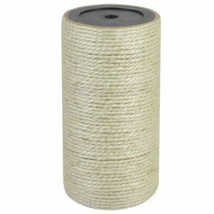 vidaXL Mačji praskalnik 8x15 cm 8 mm bež