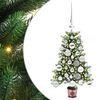 vidaXL Božično drevo Zelena 65 cm PE