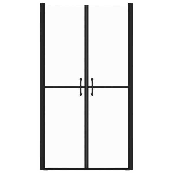vidaXL Vrata za tuš prozorna ESG (83-86)x190 cm