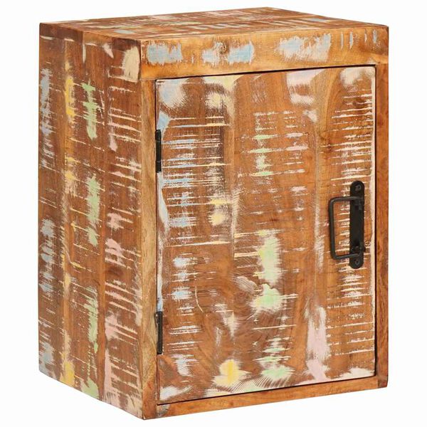 vidaXL Nočna omarica 2 pcs Rjava 35 x 33 x 48 cm Trden predelan les