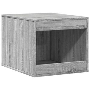 vidaXL Omara za mačje strani&scaron;če siva sonoma 47x59x42 cm inženirski les