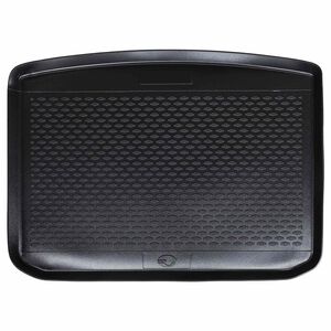 vidaXL Preproga za prtljažnik Črna primeren za SEAT ATECA 2016- Guma