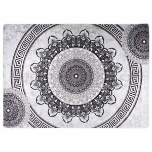 vidaXL Pralna preproga 120x180 cm večbarvna protizdrsna