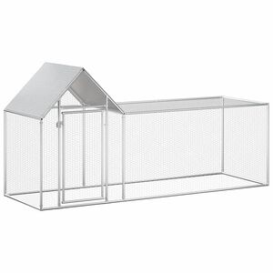 vidaXL Koko&scaron;njak 3x1x1,5 m pocinkano jeklo