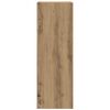 vidaXL Komplet 4 kosov stenske TV omarice Artisan Oak Engineered Wood