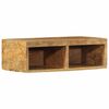 vidaXL Stenska TV omarica 60x30x19 cm trden robusten mangov les