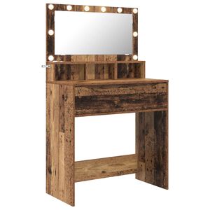 vidaXL Toaletne mize za spalnice Star les 80 x 39,6 x 135 cm