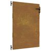 vidaXL Vrtna vrata 85x125 cm kortensko jeklo