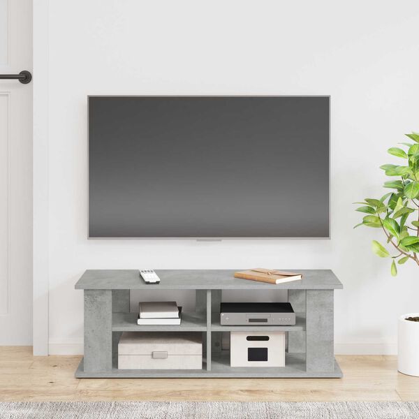 vidaXL Stojalo za TV Betonsko siva 96 x 35 x 33,5 cm