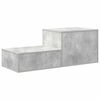 vidaXL Omarica za shranjevanje 2 pcs Betonsko siva 103 x 41 x 40 cm