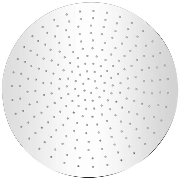 vidaXL Glava za nadglavni tuš 2 kosa nerjaveče jeklo Ø 40 cm