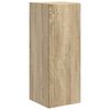 vidaXL TV stenska omara 30 x 31 x 80 cm Sonoma Inženirski les