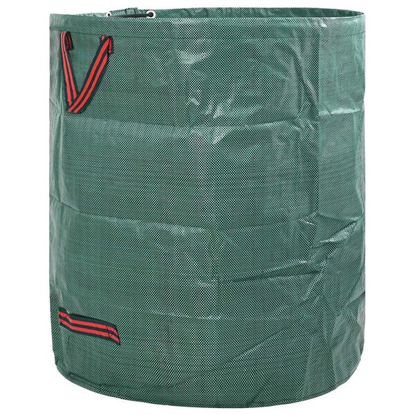 vidaXL Vrečke za odpadke v vrtu 12 pcs Zelena 45 x 45 x 76 cm
