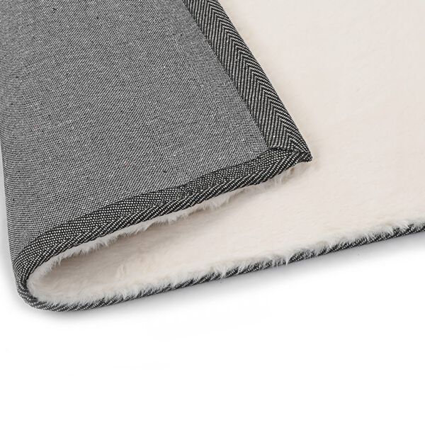 vidaXL Preproga 80x150 cm umetno zajčje krzno krem