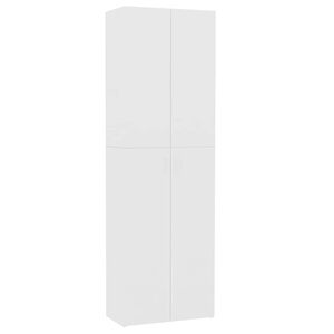 vidaXL Pisarni&scaron;ka omara bela 60x32x190 cm iverna plo&scaron;ča