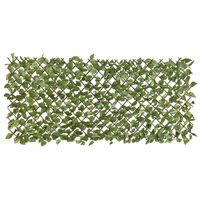 Nature Vrtna oporna mreža z lovorovo palmo 90x180 cm zeleni listi