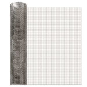 vidaXL Mrežna zaslona 60 x 200 cm 3 Mesh Inox 201 Srebrna
