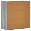 vidaXL Komoda 2 kosa siva sonoma 79x38x80 cm inženirski les