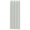 vidaXL Voile zavese z vponkami 2 kosa svetlo siva 140x260 cm