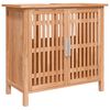 vidaXL Kopalni&scaron;ka omarica za umivalnik 66x29x61,5 cm trdna orehovina