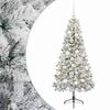 vidaXL Umetna božična jelka z bučko 120 cm 150 LED Toplo bela