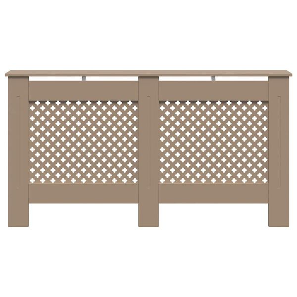 vidaXL Pokrov za radiator 152x19x81,5 cm MDF