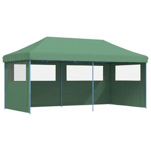 vidaXL Zabavni &scaron;otor 292 x 580 x 315 cm Zelena Oxford tkanina