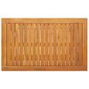vidaXL Vrtna miza Rjava 90 x 55 x 75 cm Trden akacijev les