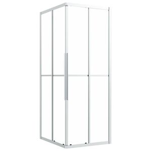 vidaXL Tu&scaron; kabina mlečno steklo ESG 90x70x180 cm