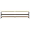 vidaXL TV omarica sonoma hrast 200x30x50 cm inženirski les