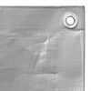 vidaXL Ponjava 260 g/m² 4x8 m siva HDPE