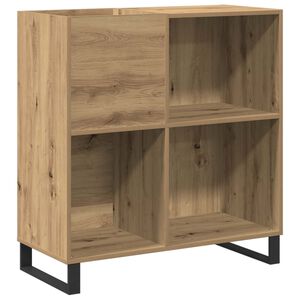 vidaXL Omara za plo&scaron;če artisan hrast 84,5 x 38 x 89 cm Inženirski les