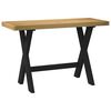 vidaXL Pisalna miza NOAIN 120x50x75 cm trdna borovina