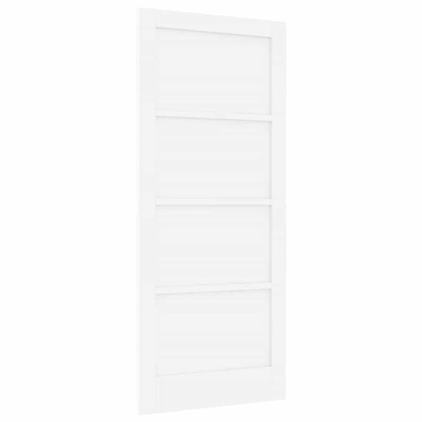 vidaXL Notranja vrata ORKDAL Bela 86 x 198,5 cm Vezani les