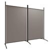 vidaXL Paravan 2-delni antracit 175x180 cm blago