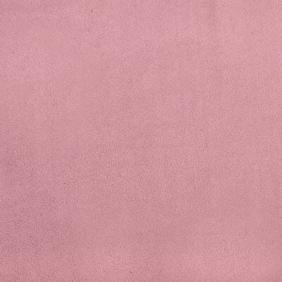vidaXL Klop roza 108x79x79 cm žamet