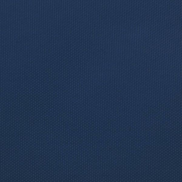 vidaXL Senčno jadro oksford blago trikotno 5x5x6 m modro