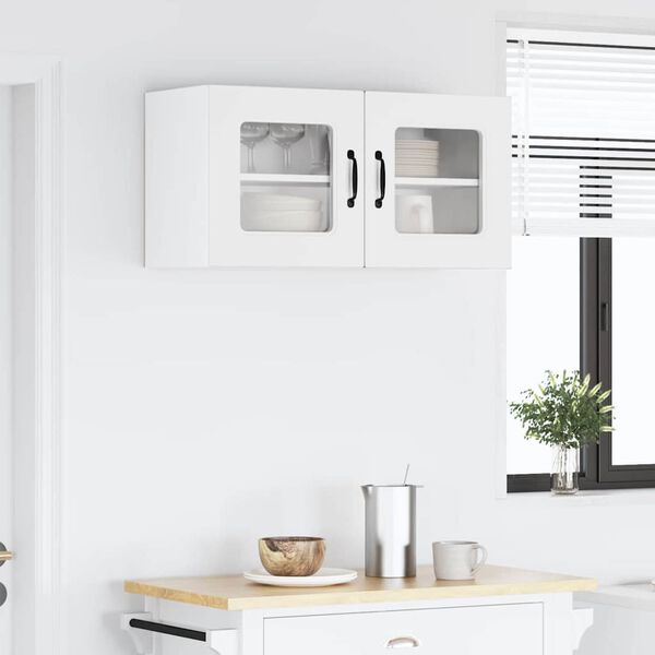 vidaXL Kuhinjski element Kalmar Bela 80 x 31 x 40 cm Konstruiran les