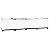 vidaXL Visoka greda 160x40x38 cm polipropilen