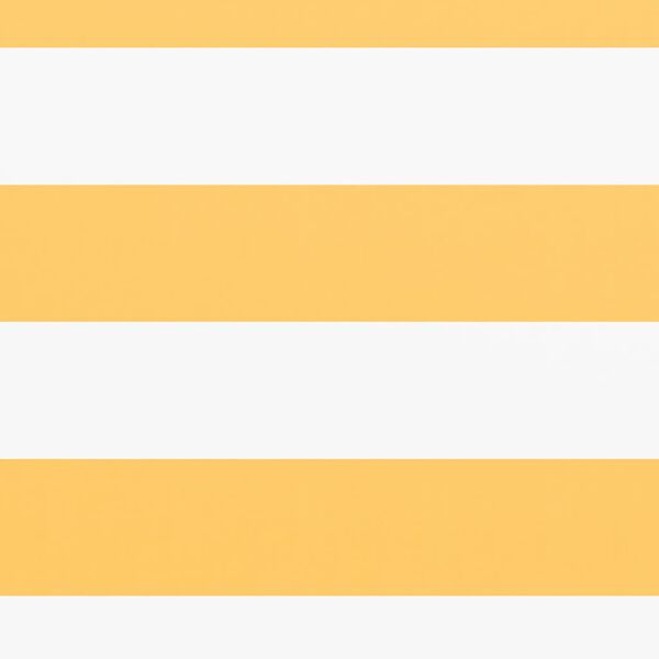 vidaXL Balkonsko platno belo in rumeno 75x300 cm oksford blago