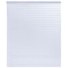 vidaXL Okenska folija matirana vzorec črt 45x500 cm PVC