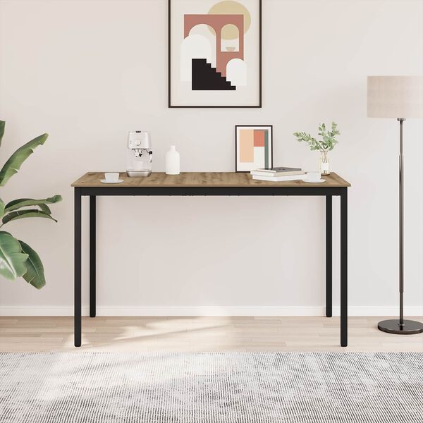 vidaXL Jedilne mize Konstruiran les