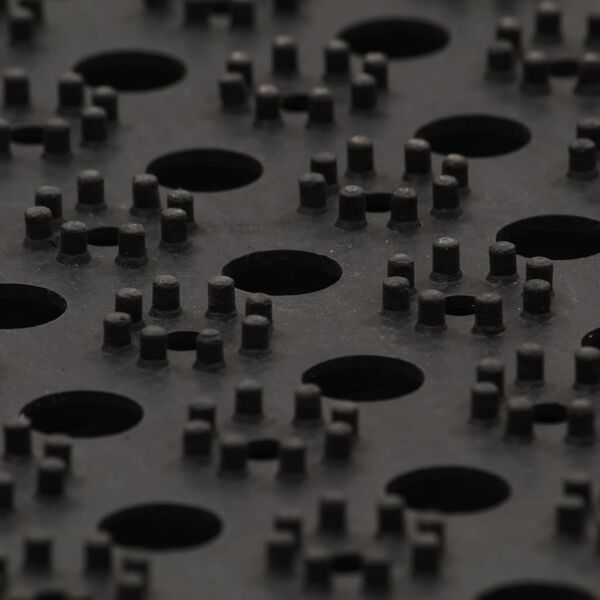 vidaXL Gumijasta preproga 16 mm 100x200 cm