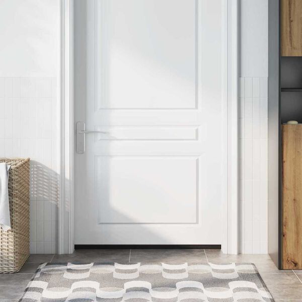 vidaXL Samolepljiva tesnila za vrata 6 pcs Rjava 100 cm