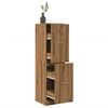 vidaXL Lekarni&scaron;ka omara artisan hrast 40x41x144,5 cm inženirski les
